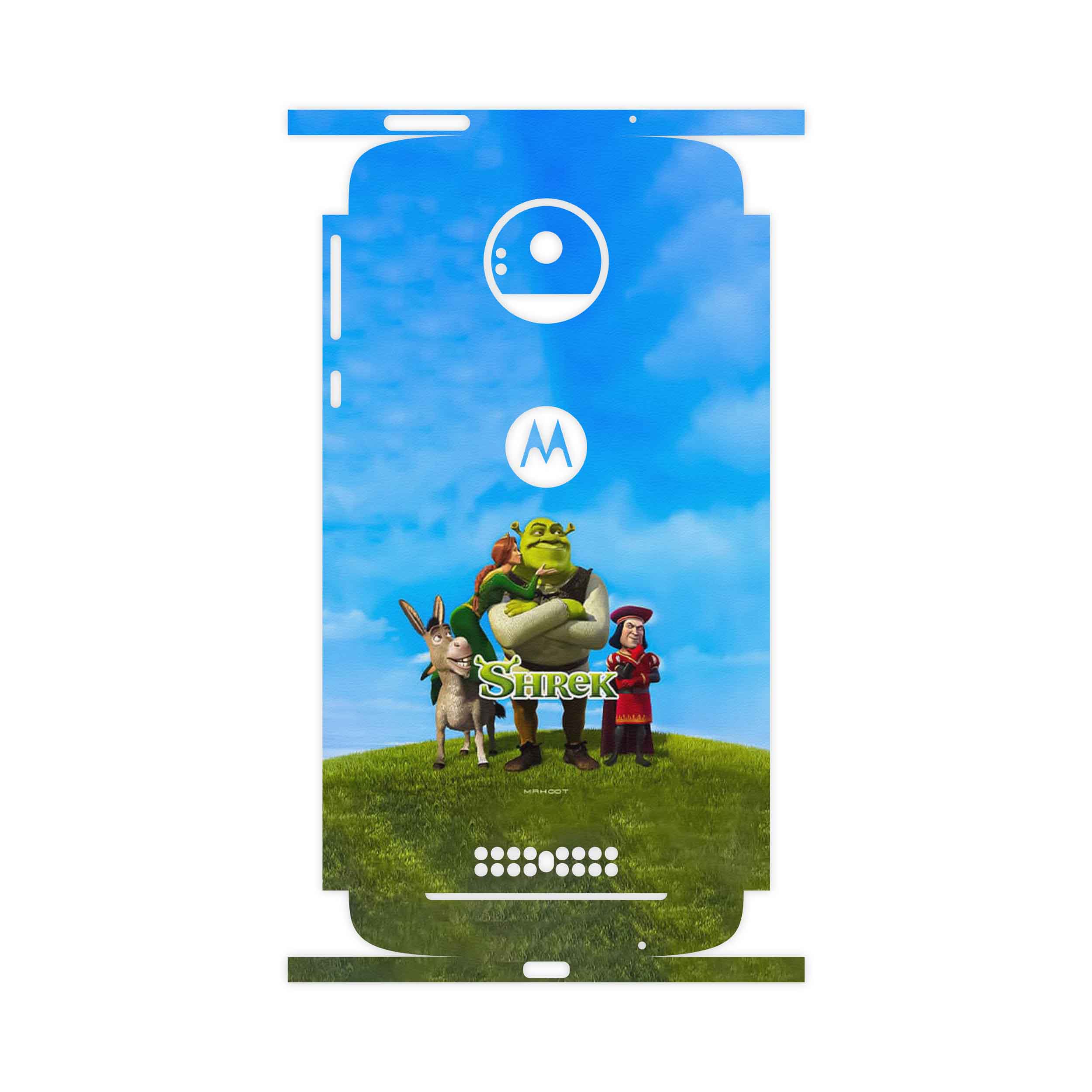 برچسب پوششی ماهوت مدل Shrek-FullSkin مناسب برای گوشی موبایل موتورولا Moto Z