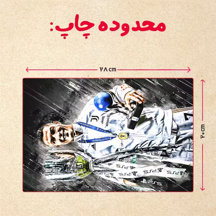 پازل 35 تکه مدل رونالدو کد 391