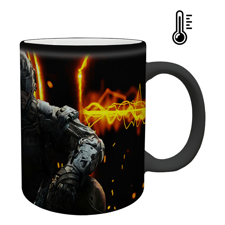 ماگ حرارتی مدل بازی کال آف دیوتی call of duty کد 75