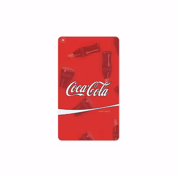 برچسب پوششی ماهوت مدل Coca-Cola-Logo مناسب برای تبلت سامسونگ Galaxy Tab A 8.0 2019 T295