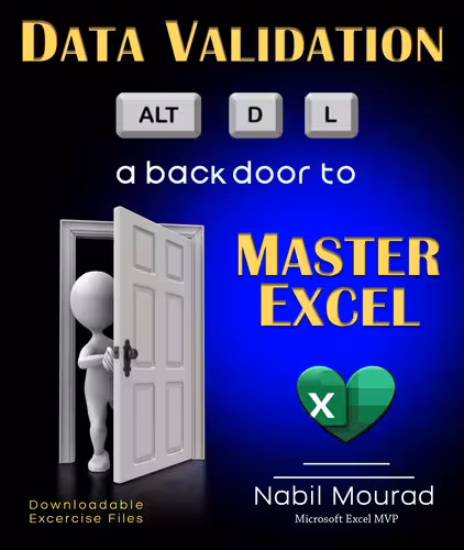 خرید و دانلود نسخه کامل کتاب Data Validation a back door to Master Excel