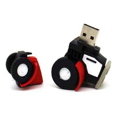 فلش مموری طرح تراکتور مدل UL-Tractor ظرفیت 128 گیگابایت