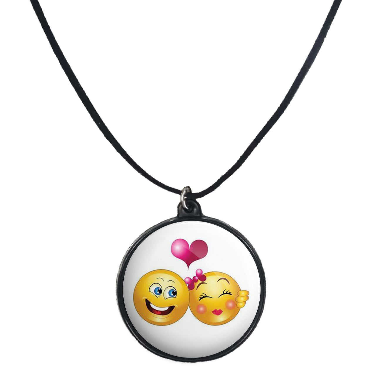 گردنبند پرمانه طرح عاشقانه کد pmb.5412_1 مدل دو طرفه