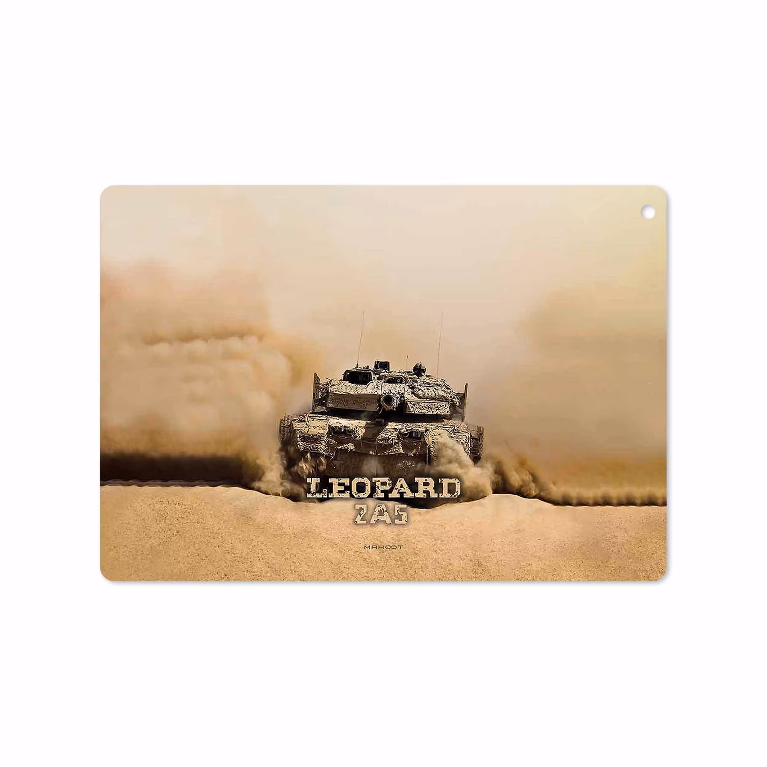 برچسب پوششی ماهوت مدل Leopard 2A5 tank مناسب برای تبلت اپل iPad 9.7 (GEN 5) 2017 A1822