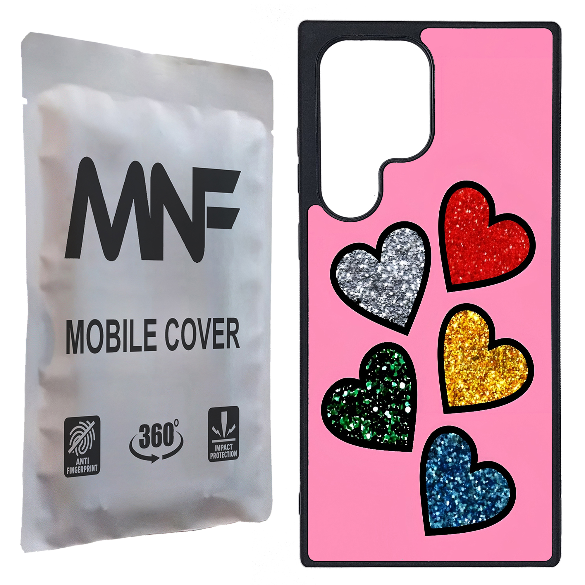 کاور ام ان اف طرح قلبی فانتزی کد P-040 مناسب برای گوشی موبایل سامسونگ Galaxy S23 Ultra