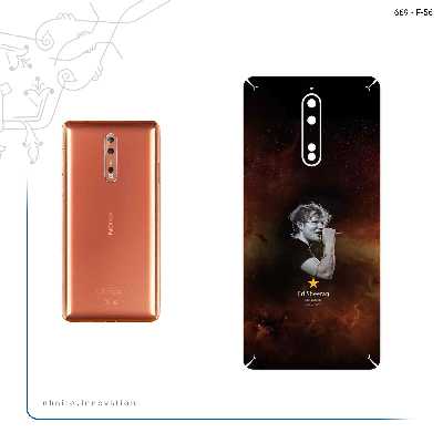 برچسب پوششی ماهوت مدل Ed Sheeran مناسب برای گوشی موبایل نوکیا 8