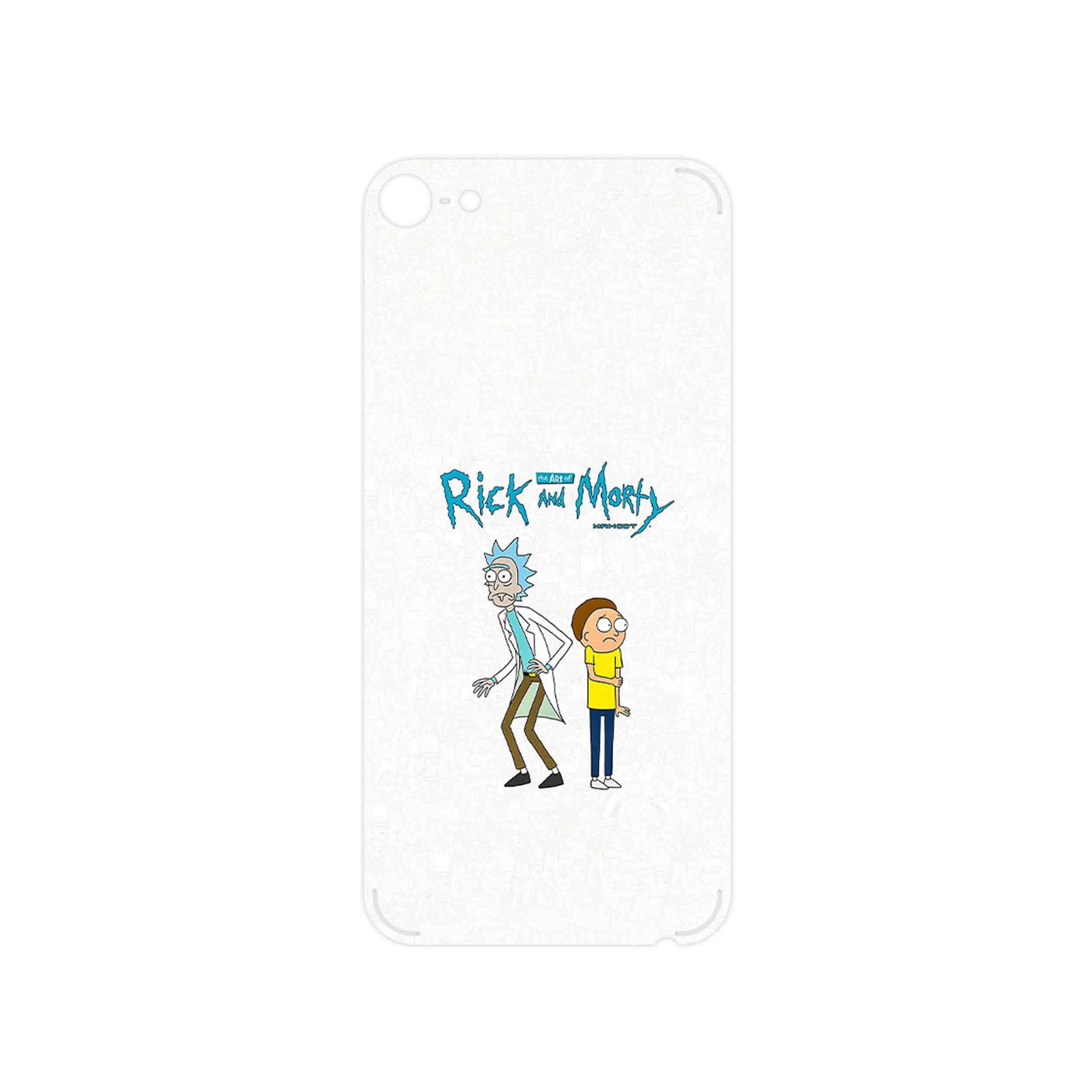 برچسب پوششی ماهوت مدل Rick and Morty مناسب برای گوشی موبایل اپل iPod touch 6th generation