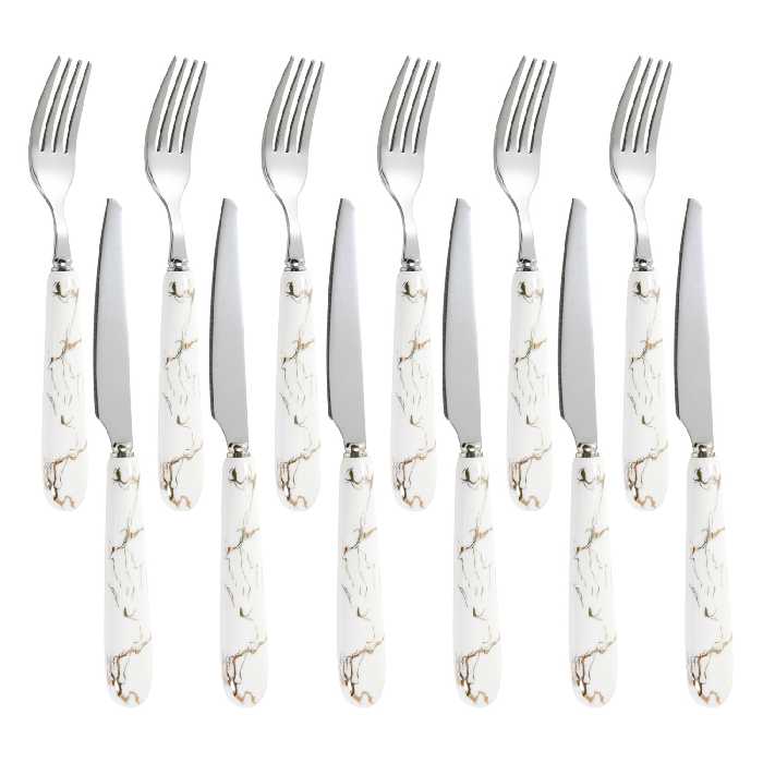 ست کارد و چنگال 12 پارچه مدل SEM045