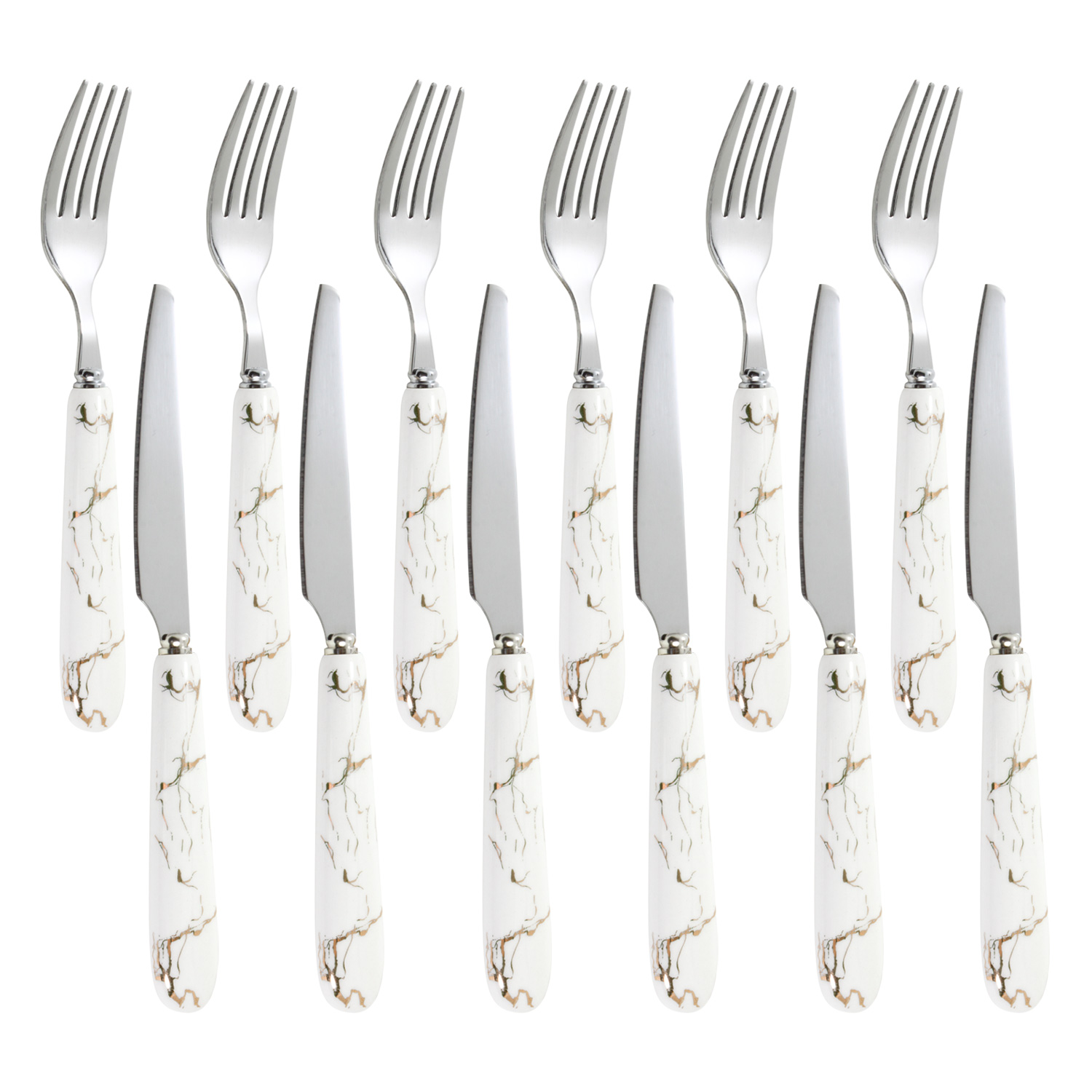 ست کارد و چنگال 12 پارچه مدل SEM045