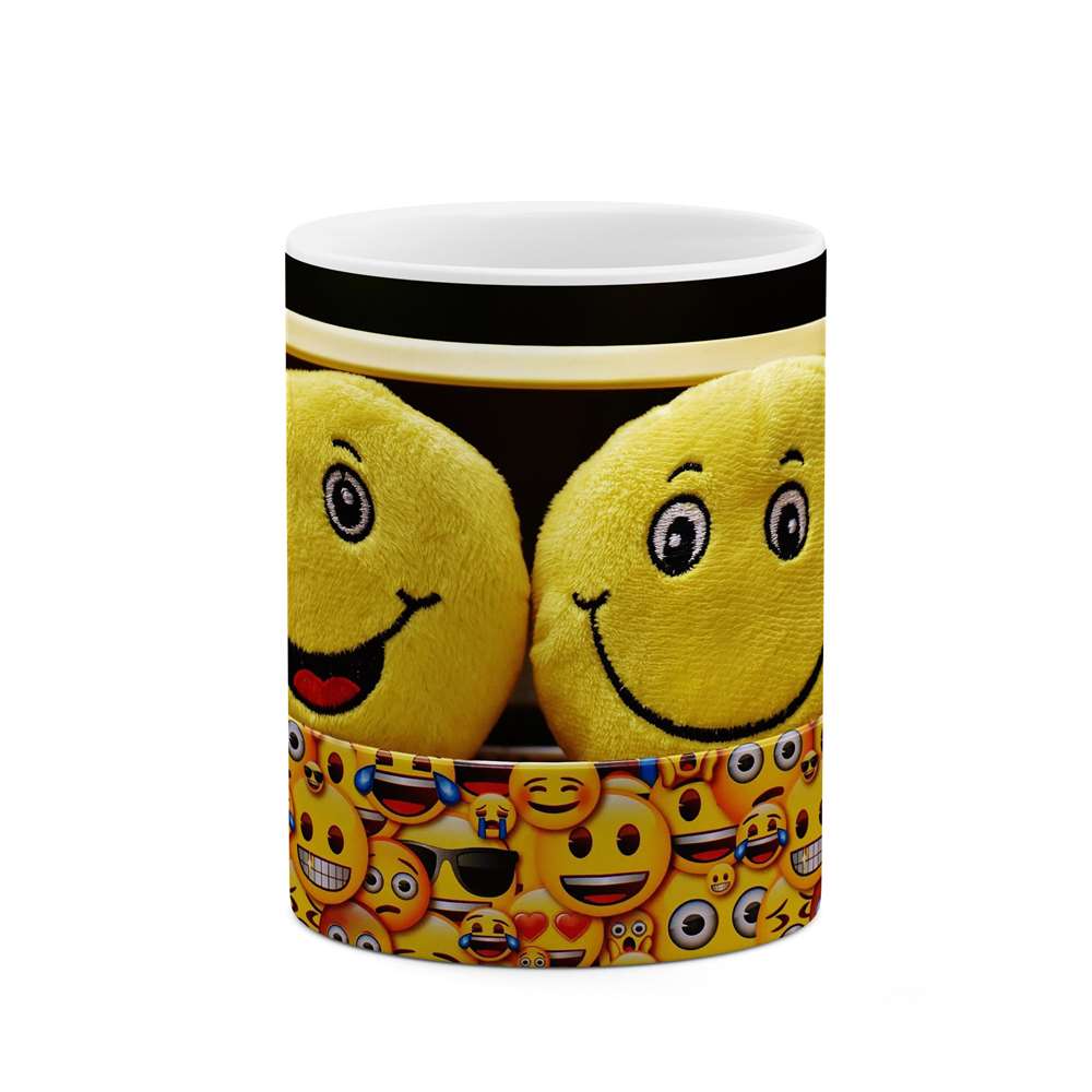 ماگ طرح ایموجی بانمک  مدل mgp13754