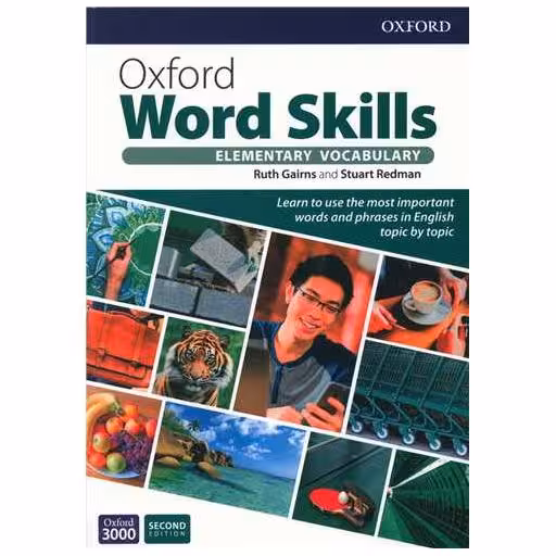 کتاب oxford word skills  elementary vocabulary (ویراست دوم)(رحلی)(جنگل) اثر روس گرینس ، اسرات ردمن