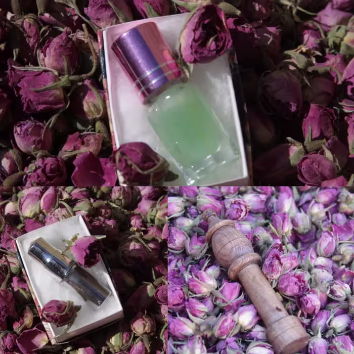 روغن(عطر خالص گل سرخ)