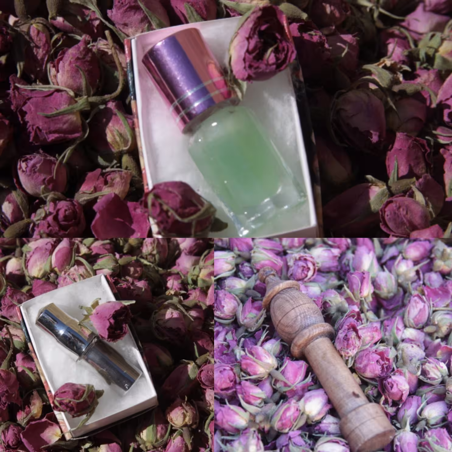 روغن(عطر خالص گل سرخ)