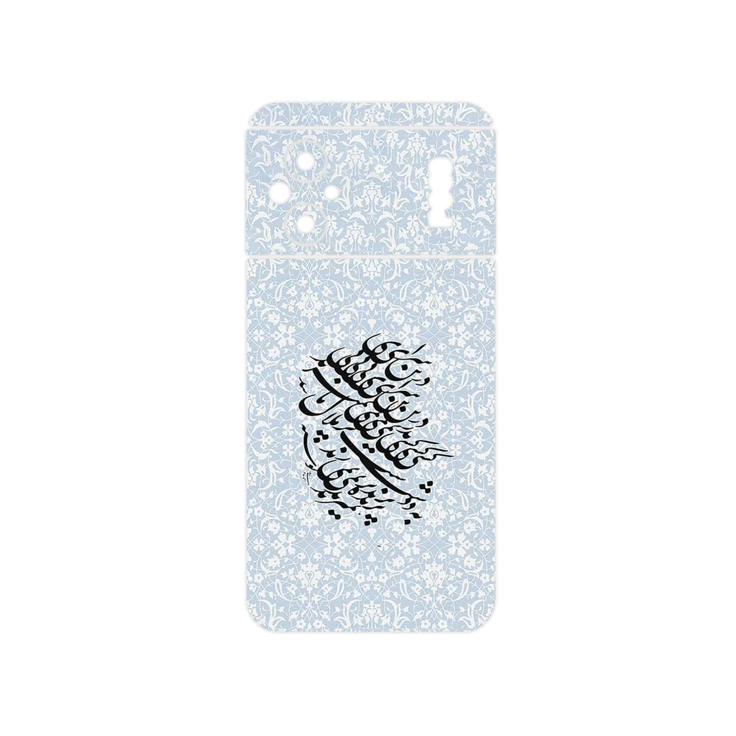 برچسب پوششی ماهوت مدل Nastaliq_4 مناسب برای گوشی موبایل شیائومی Poco M5