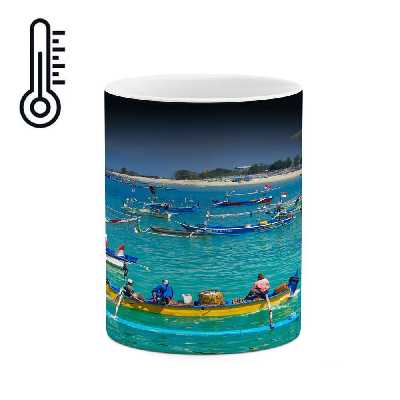 ماگ حرارتی کاکتی طرح قایق مدل mgh15235