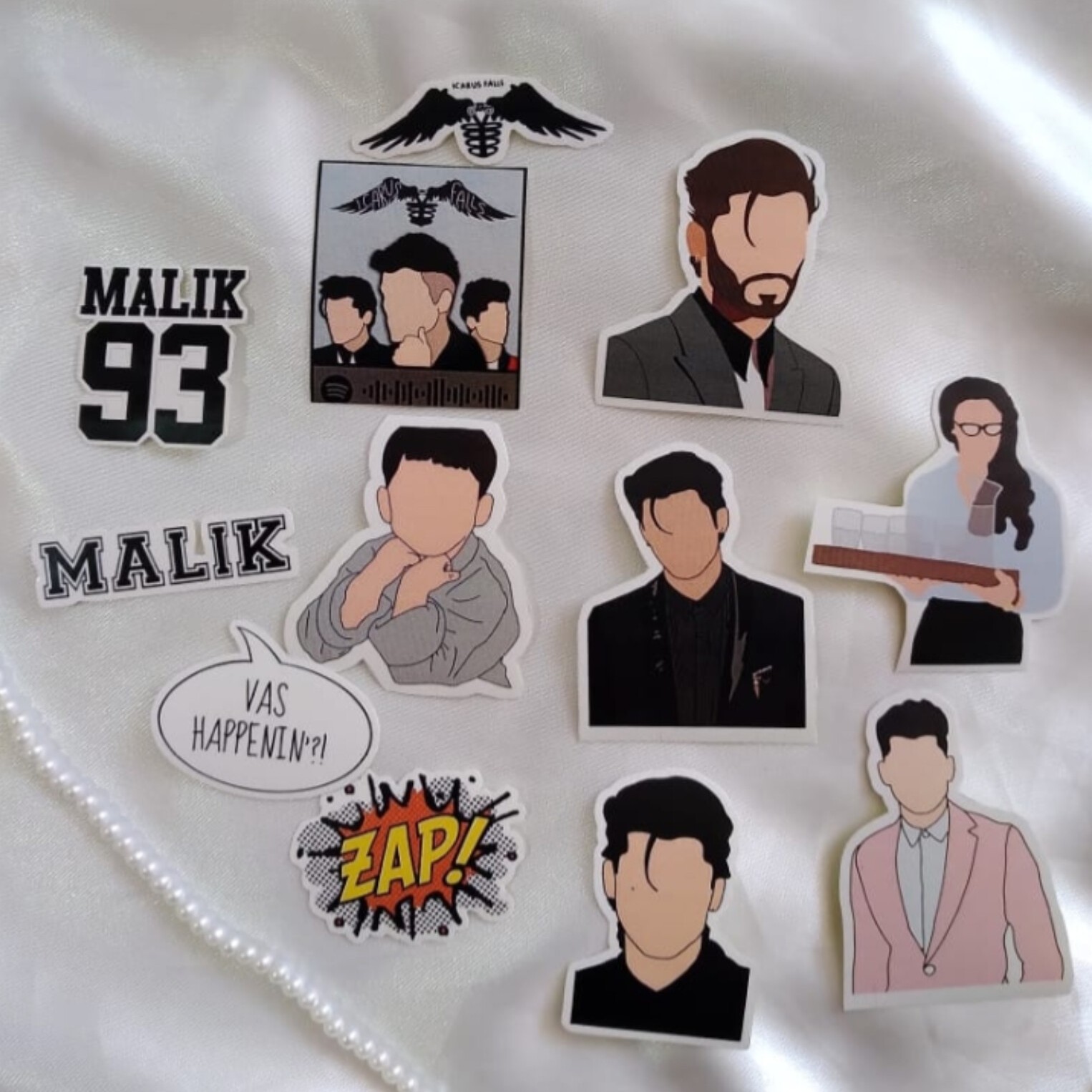 پک استیکر زین مالیک  (برچسبی) 