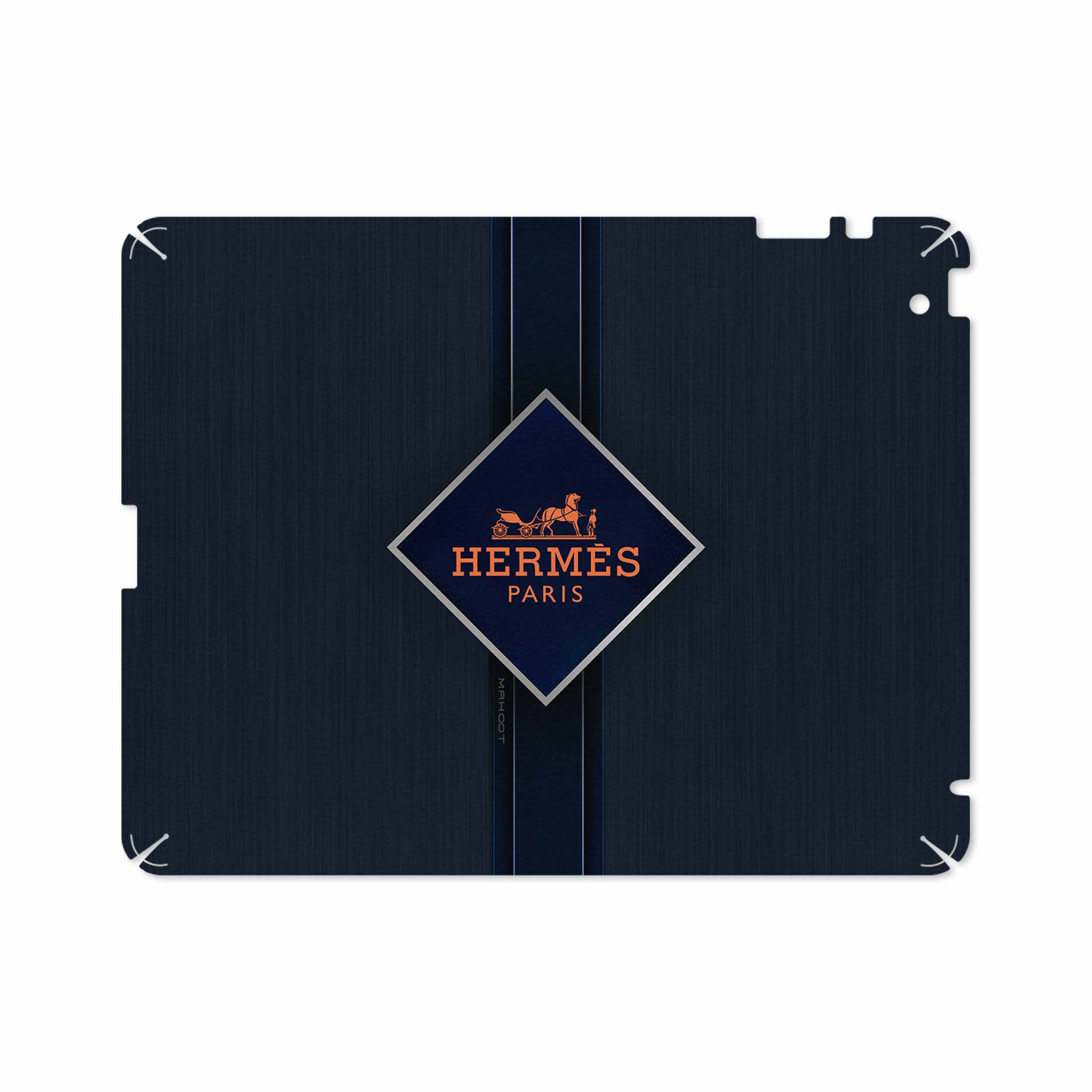 برچسب پوششی ماهوت مدل Hermes-Logo مناسب برای تبلت اپل iPad 2 2011 A1395