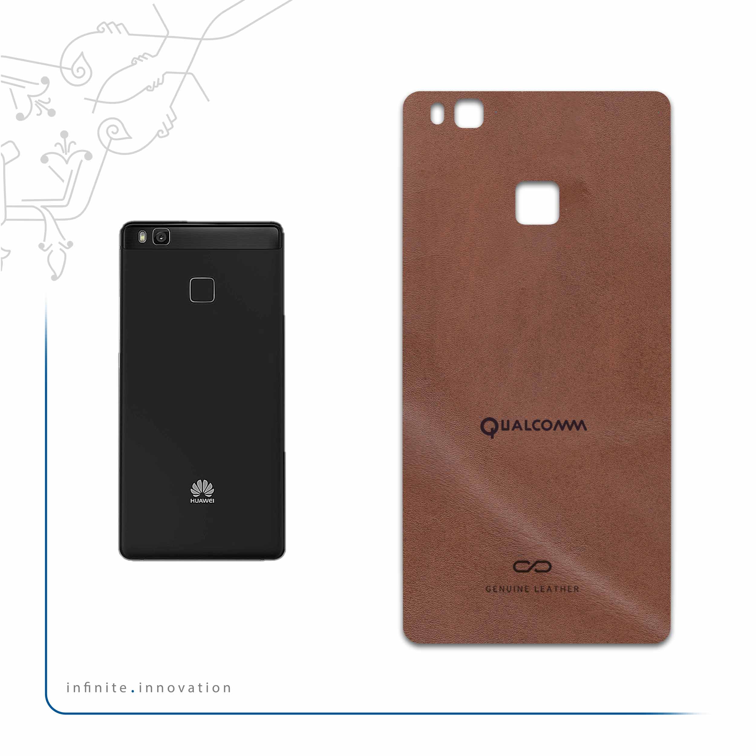برچسب پوششی ماهوت مدل MNL-QLQM مناسب برای گوشی موبایل هوآوی P9 Lite