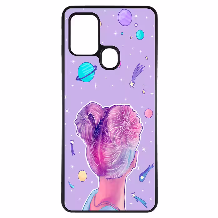 کاور طرح دختر کد 1146 مناسب برای گوشی موبایل سامسونگ galaxy a21s