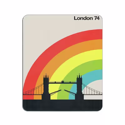 ماوس پد طرح London کد 3332