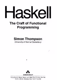 خرید و دانلود نسخه کامل کتاب Haskell: the art of functional programming
