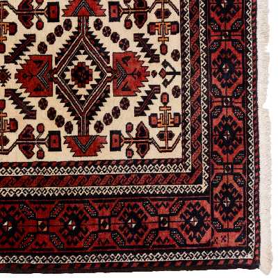 فرش قدیمی دستباف ذرع و نیم سی پرشیا کد 179283