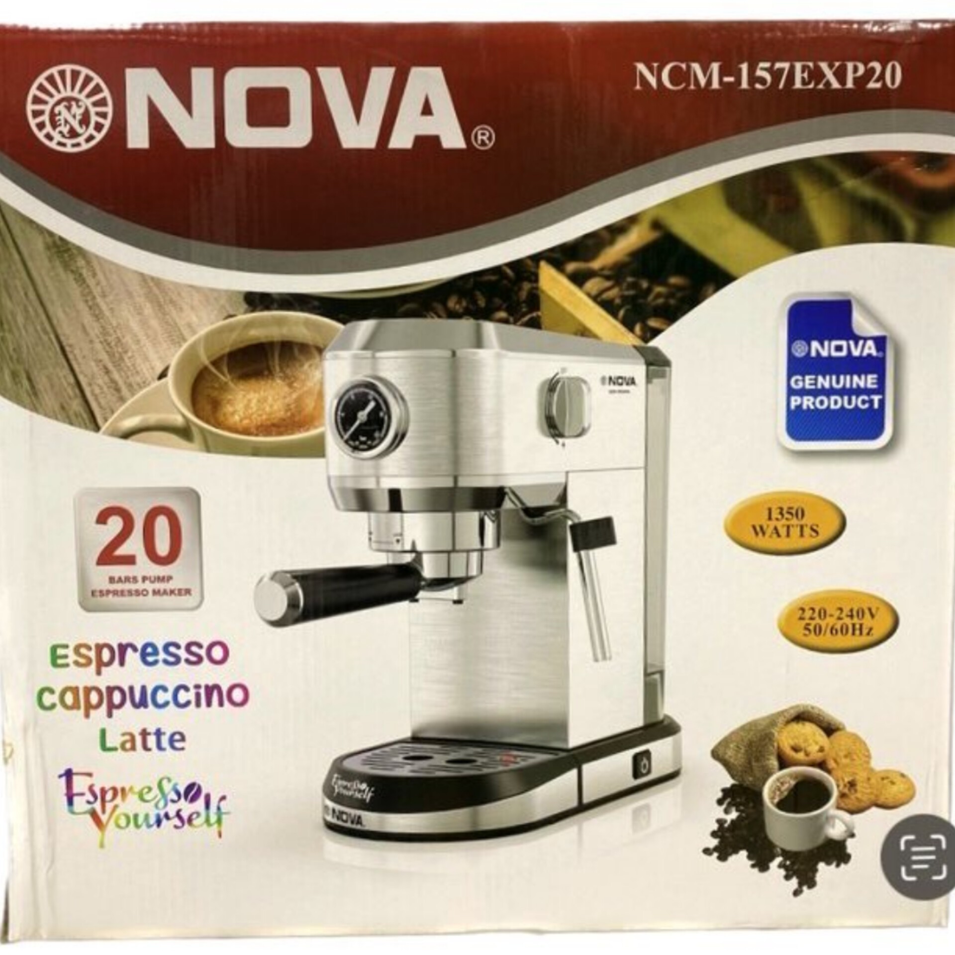 اسپرسوساز نوا مدل NCM-157 EXPS

