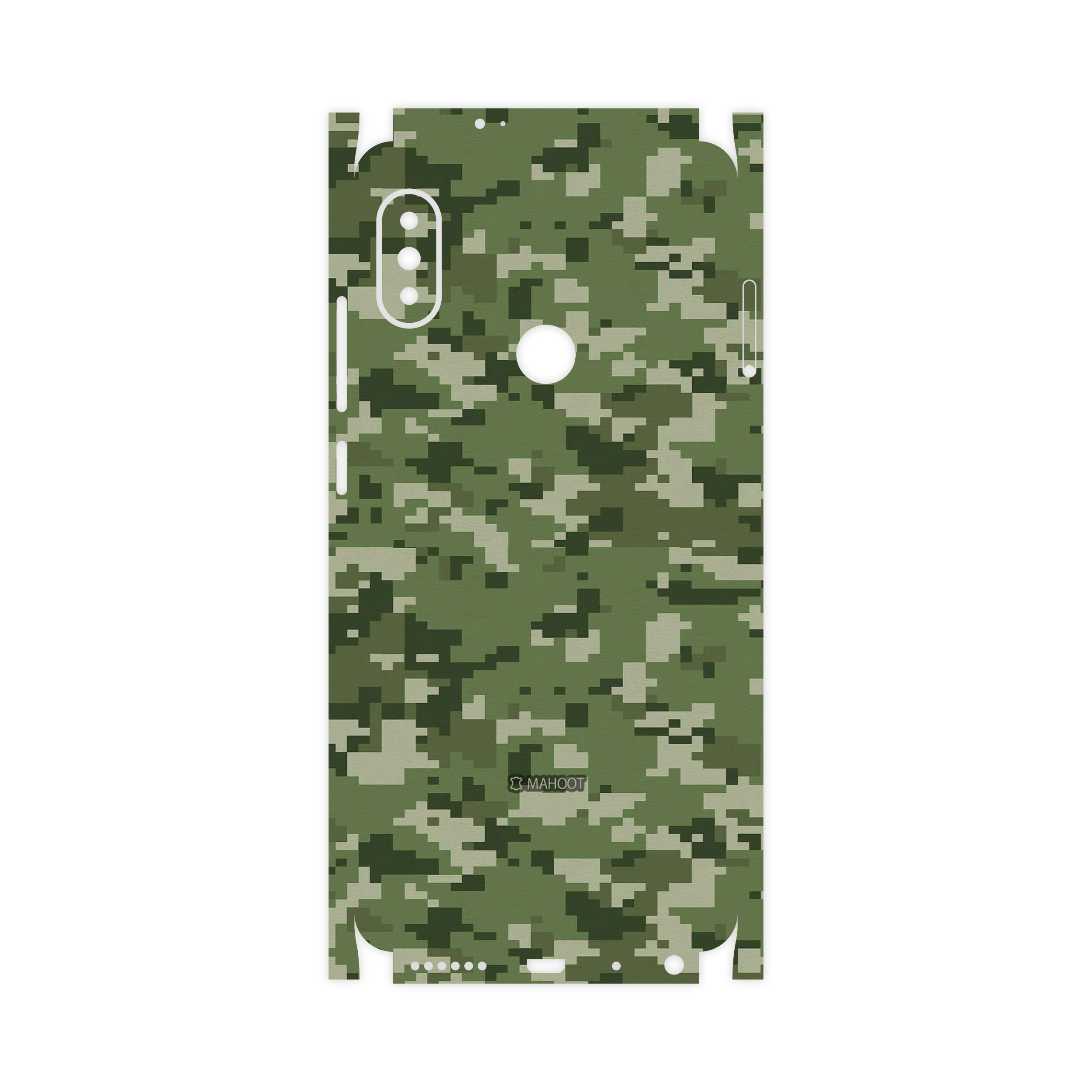 برچسب پوششی ماهوت مدل Army-Green-Pixel-FullSkin مناسب برای گوشی موبایل شیائومی Redmi Note 5 Pro