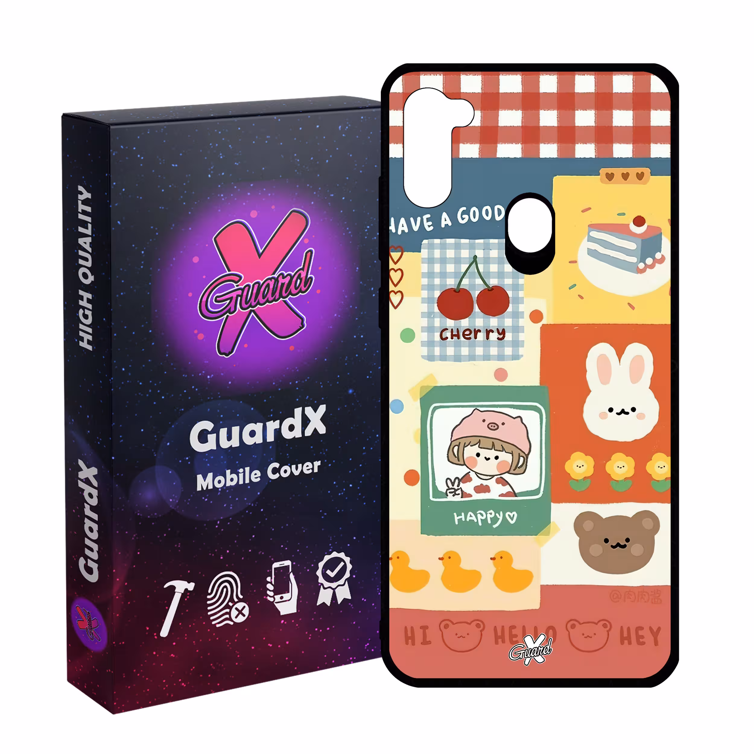 کاور گارد ایکس طرح دختر مدل Glass10515 مناسب برای گوشی موبایل سامسونگ Galaxy A11/M11