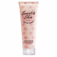 لوسیون پرفیومی شاینی هانبولی مدل Sweet Peach حجم 236 گرم