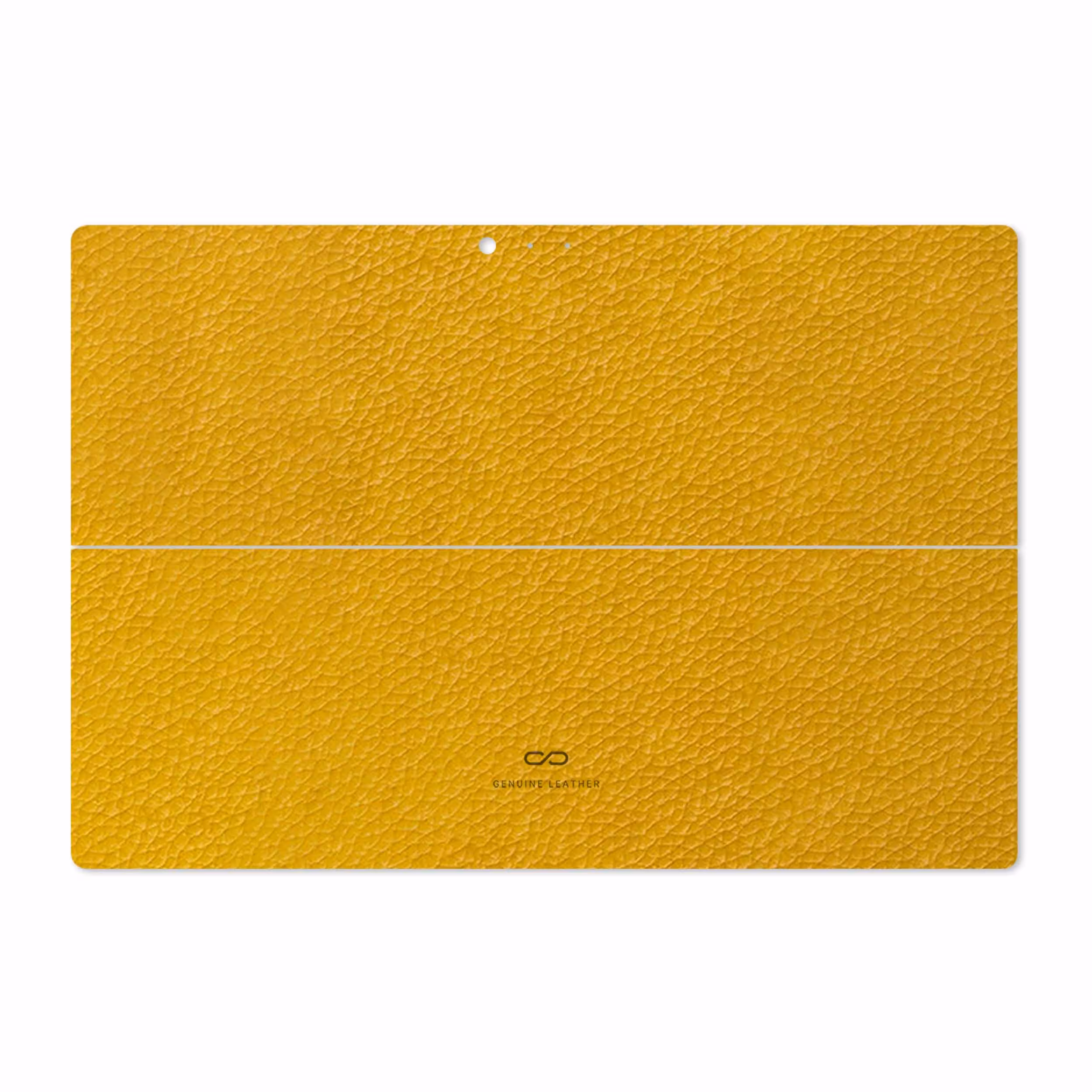 برچسب پوششی ماهوت مدل Mustard-Leather مناسب برای تبلت مایکروسافت Surface Pro 3 2014