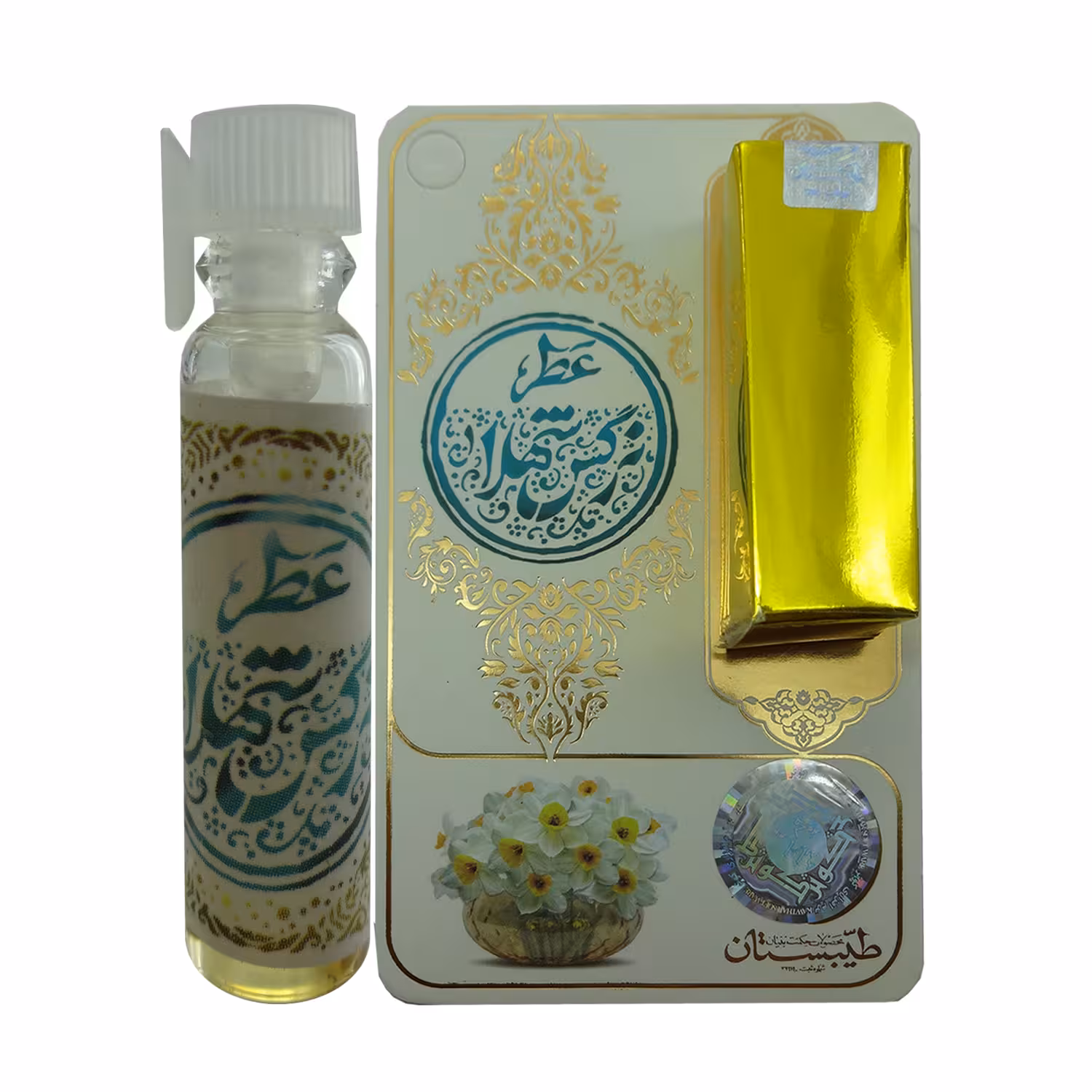 عطر جیبی طیبستان مدل نرگس شهلا حجم 1 میلی لیتر