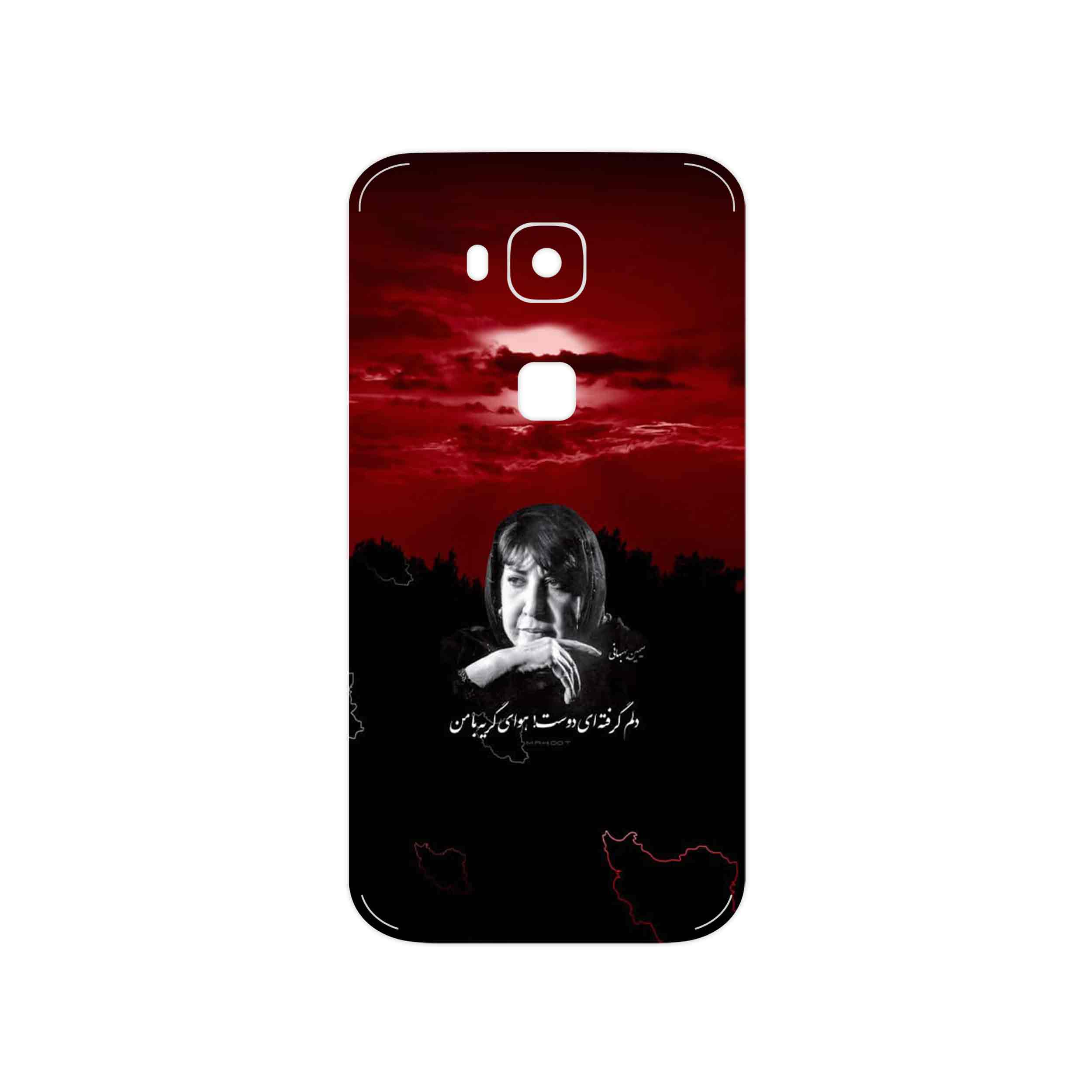 برچسب پوششی ماهوت مدل Simin Behbehani مناسب برای گوشی موبایل هوآوی Ascend G8