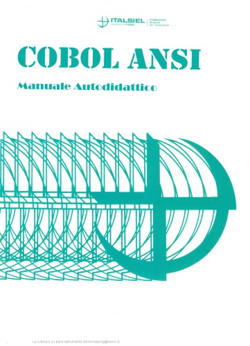 خرید و دانلود نسخه کامل کتاب COBOL ANSI - Materiale Autodidattico