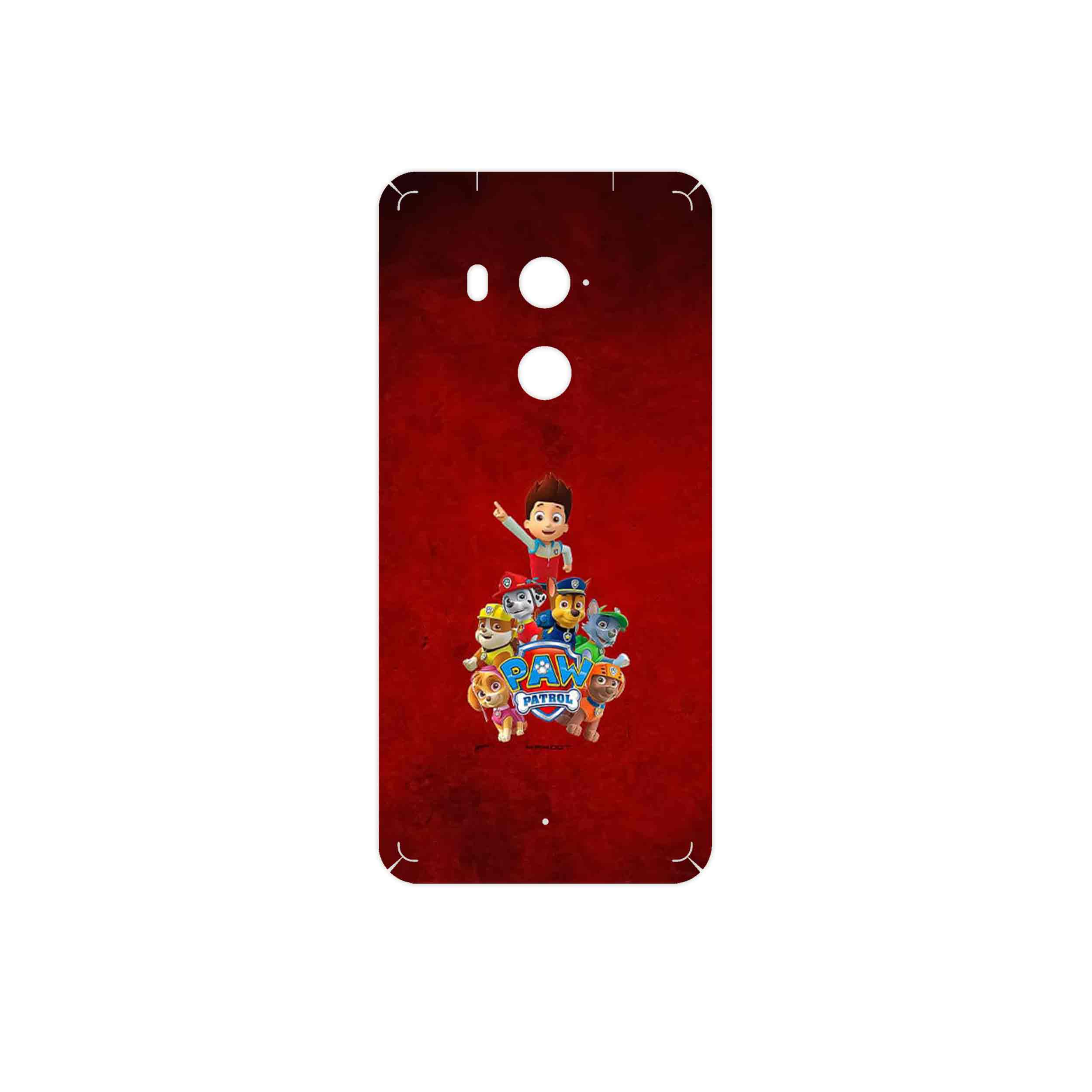 برچسب پوششی ماهوت مدل Paw Patrol مناسب برای گوشی موبایل اچ تی سی U11 Plus