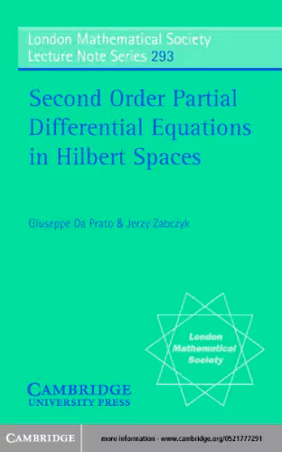 خرید و دانلود نسخه کامل کتاب Second order partial differential equations in Hilbert spaces