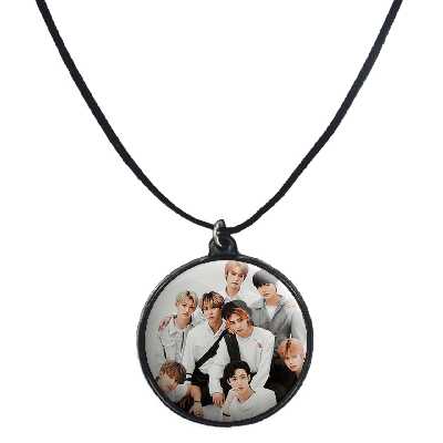 گردنبند پرمانه طرح straykids کد pmb.12197مدل دو طرفه