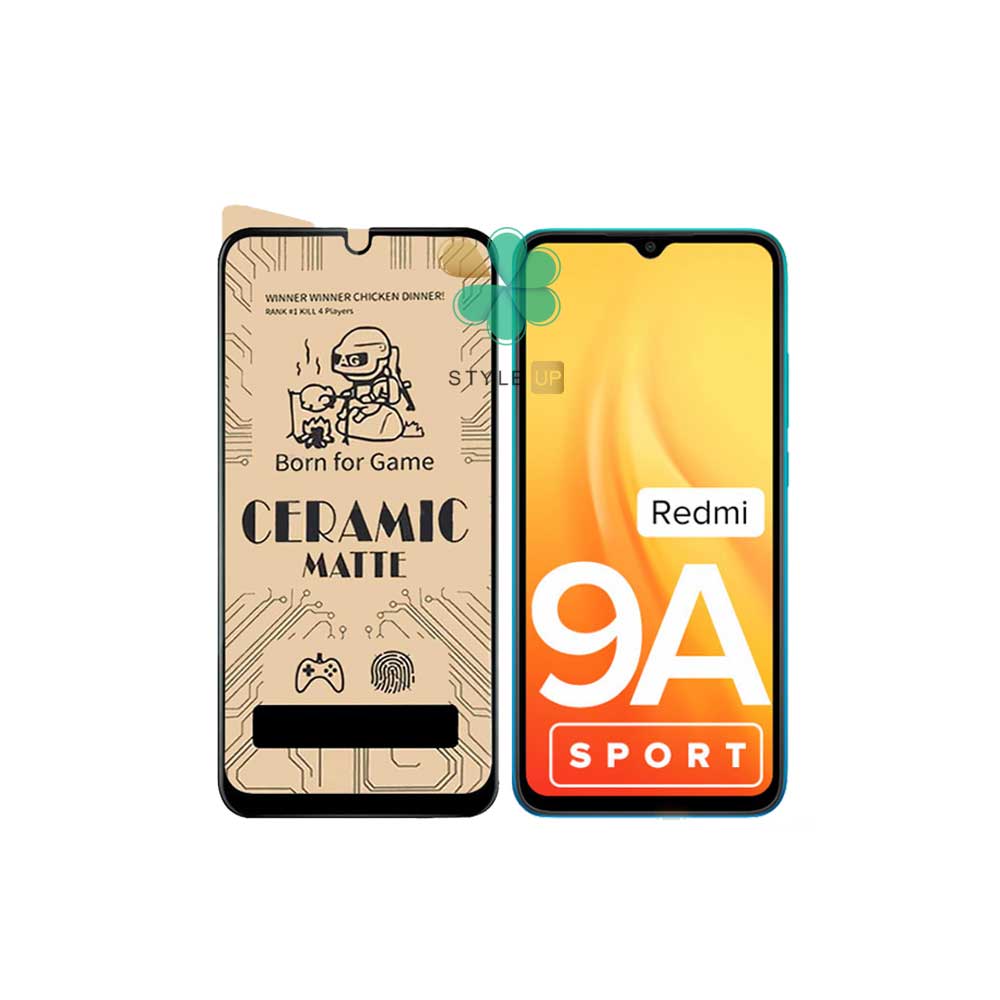 گلس سرامیکی مات گوشی شیائومی Xiaomi Redmi 9A Sport