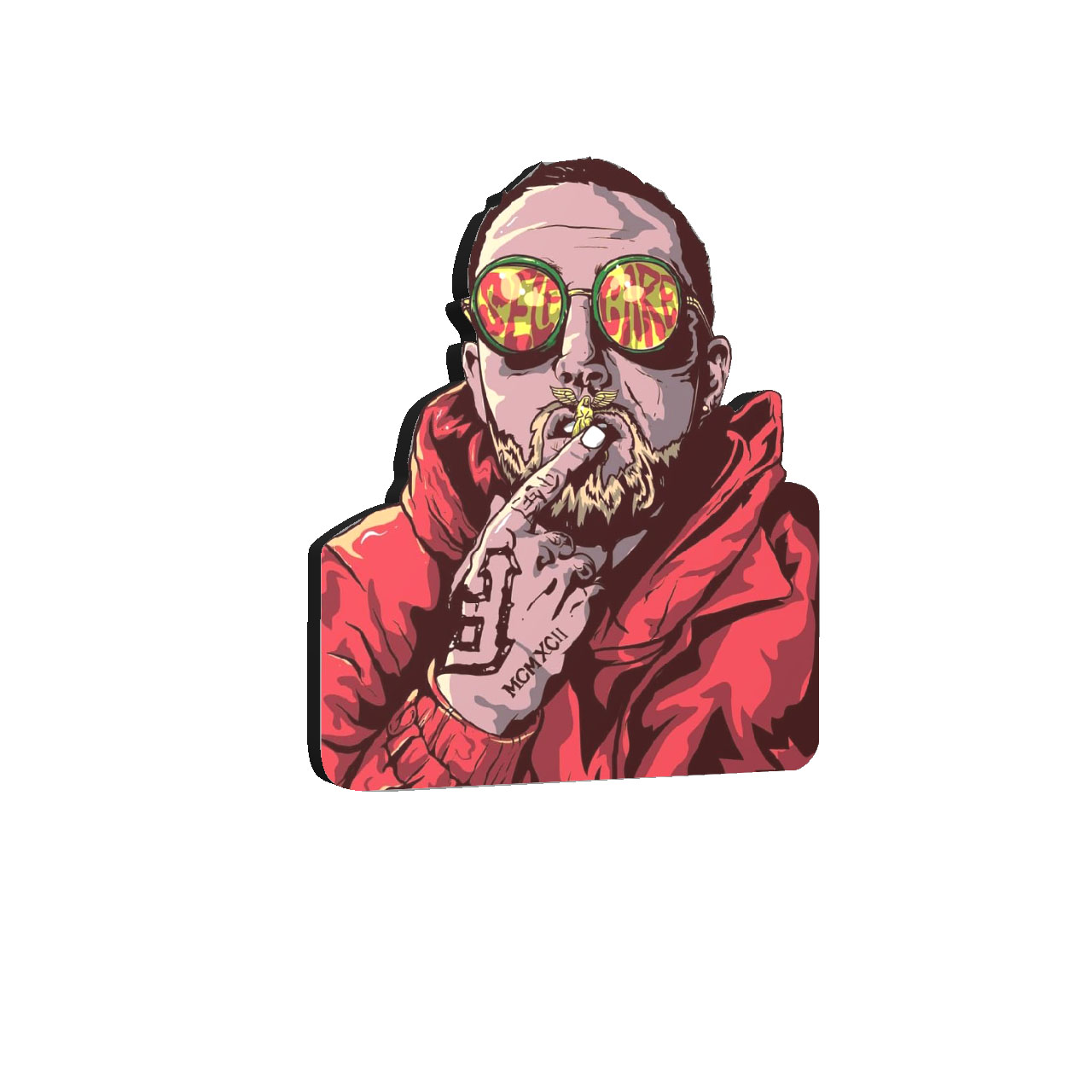 استیکر طرح Mac Miller کد 194