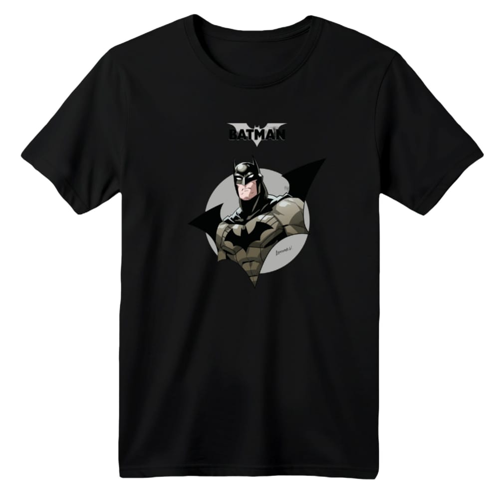 تی شرت آستین کوتاه بچگانه مدل بتمن کد 9 رنگ مشکی