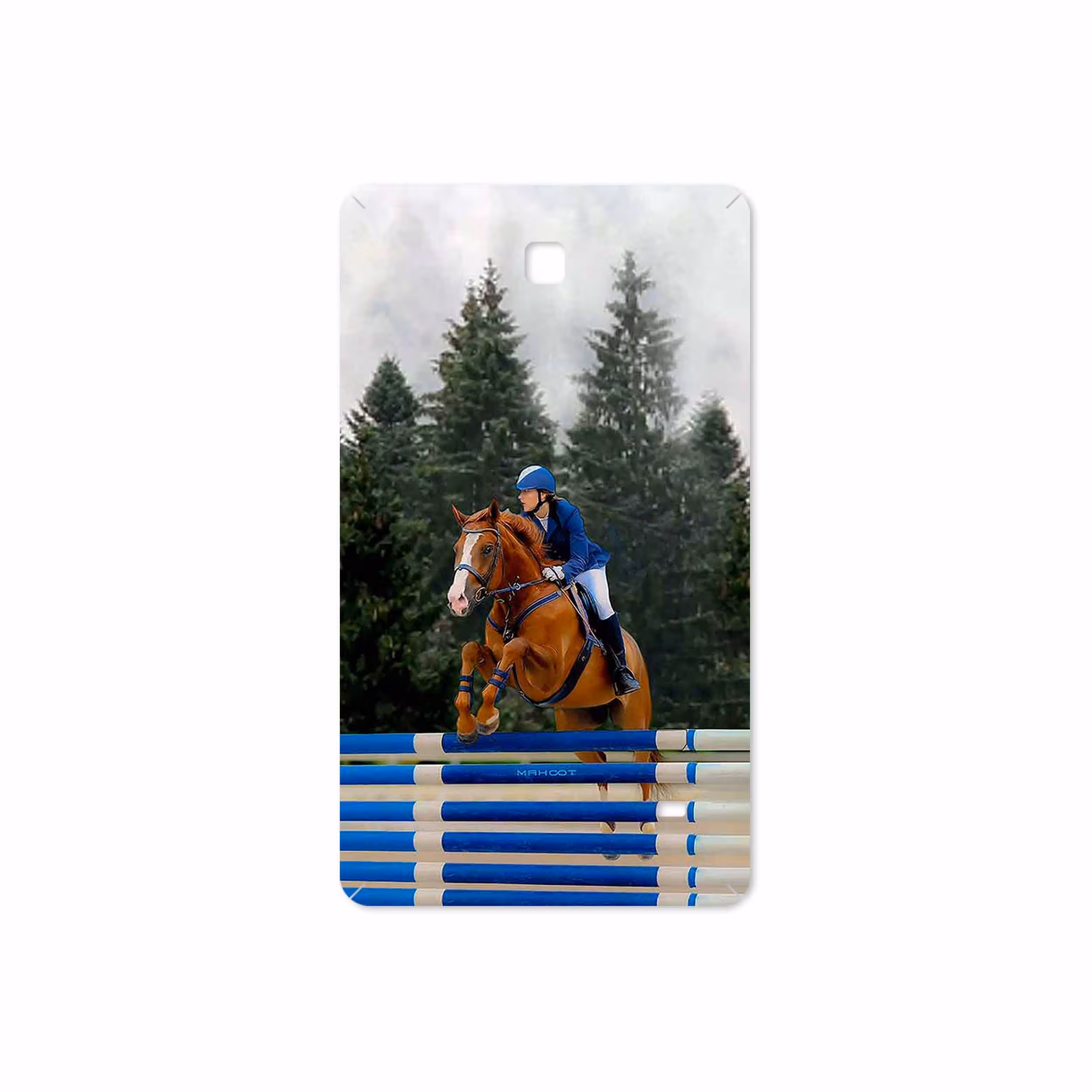 برچسب پوششی ماهوت مدل Equestrianism مناسب برای تبلت سامسونگ Galaxy Tab 4 7.0 2014 T231