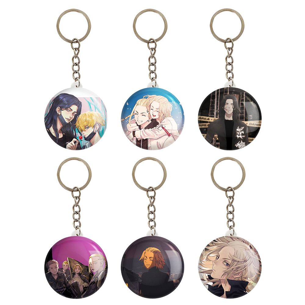 جاکلیدی خندالو مدل انیمه توکیو ریونجرز کد 432A مجموعه 6 عددی