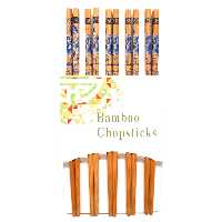چوب غذاخوری چاپستیک کد 3001 بسته 10 عددی