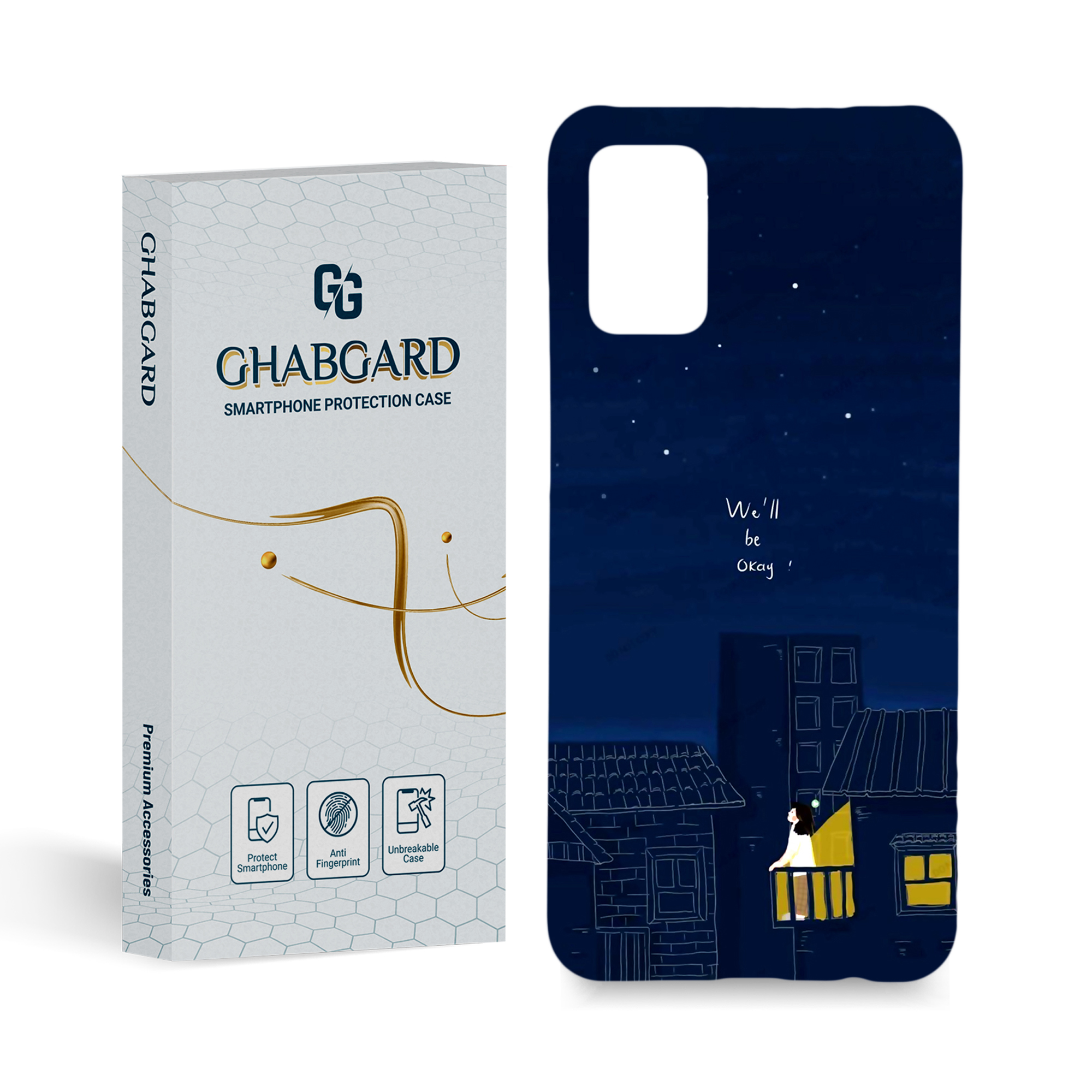 کاور قاب گارد مدل دخترانه مناسب برای گوشی موبایل سامسونگ galaxy a02s