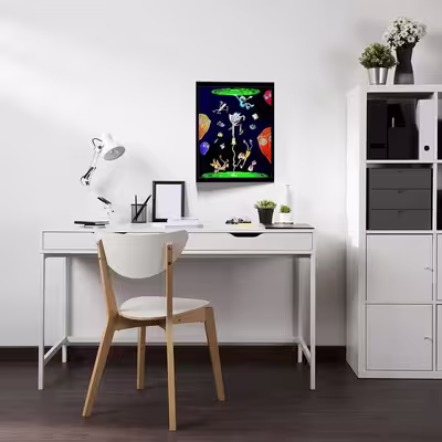 تابلو مدل Rick &amp; Morty کد F-1056
