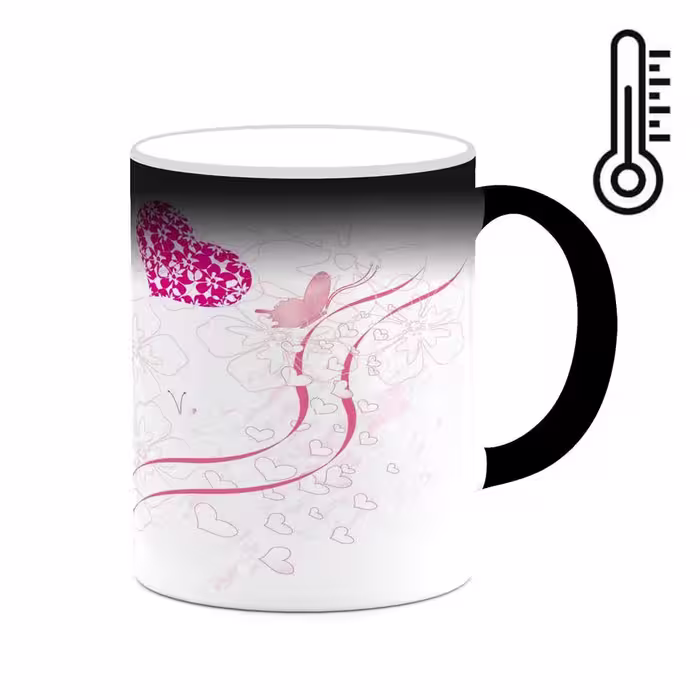ماگ حرارتی کاکتی طرح Love مدل mgh20685