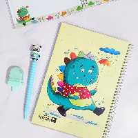 دفتر حاشیه دار ایمان در 8 طرح زیبا 60 برگ