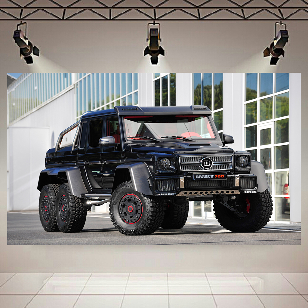 تابلو بوم طرح ماشین مدل مرسدس بنز برابوس G700 کد AR6400