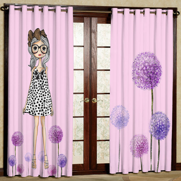 پرده پانچی کد 5161 سایز 280x140 سانتی متر