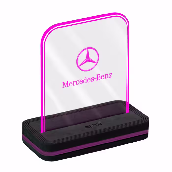 چراغ رومیزی نئون مدل MBNZ_PINK_AC